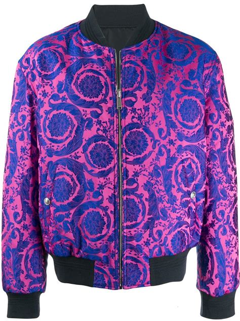 versace jacket pink|Versace jackets for men.